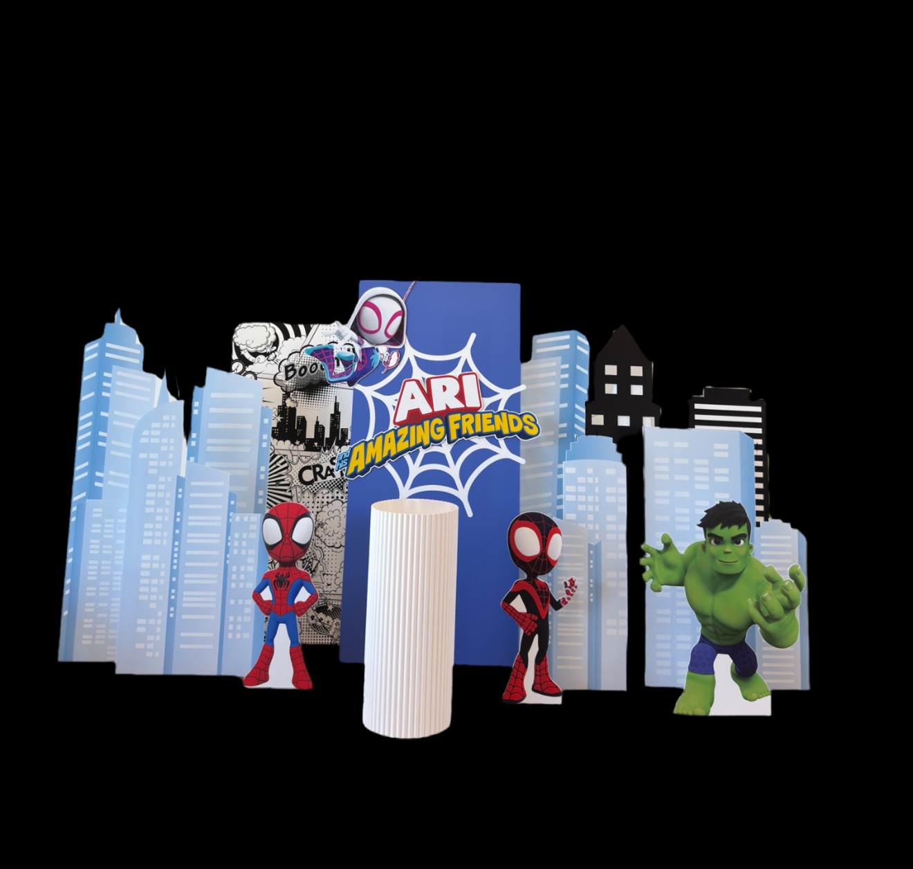 SPIDEY AND HIS AMAZING FRIENDS BACKDROP BUNDLE